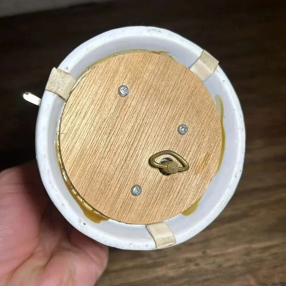 Vintage Music Box Clown Holding Accordion Ceramic Decor Home Accents - Picture 10 of 10